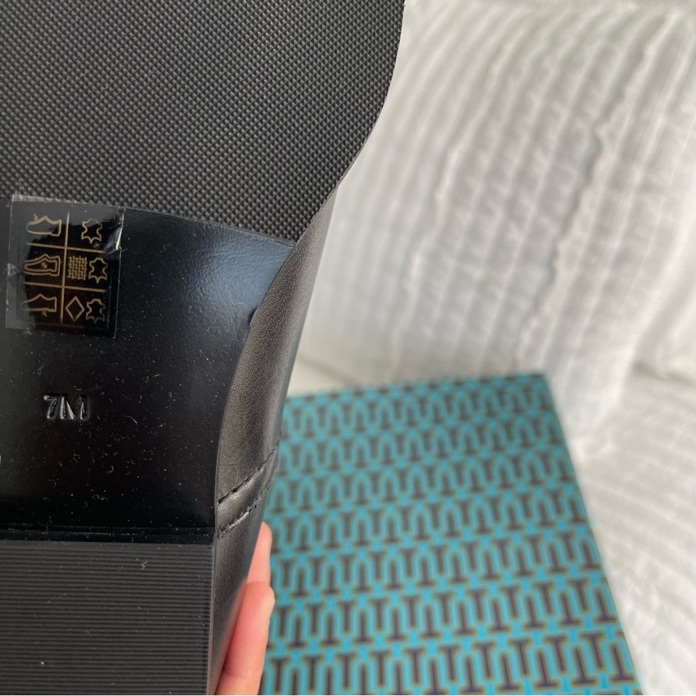 Tory Burch Black Leather Boots - Picture 5 of 7